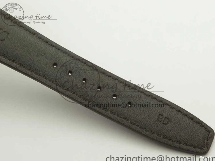 MIROTIME 0701 Lightweight Portuguese Tourbillon IW504602 SS ZF Best Edition Gray Dial on Brown Leather Strap 7177